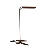 Modernist Teak Bentwood Floor Lamp.