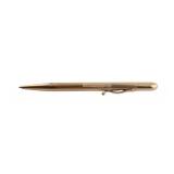 LT & Sons 14kt Gold Jacketed Mechanical Pencil.