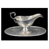 STERLING. Mexican Conquistador Sterling Gravy Boat
