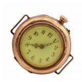 JEWELRY. 14K Gold Trench Style Watch.