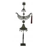 Antique Schellenbaum with Stand.