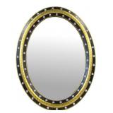 Vintage & Fine Oval Irish Wall Mirror.
