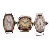 JEWELRY. Assorted 14kt,18kt, and 20kt Gold Watches