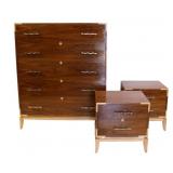 After TOMMY PARZINGER Dresser & Night Stands.