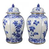 Collection of Chinese Inspired B&W Porcelain.