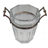 SILVERPLATE. Baccarat 'Harcourt' Crystal Ice or