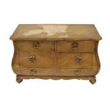 BAKER SIGNED Bombe Commode.