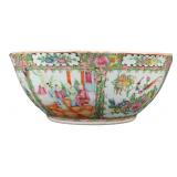 Chinese Rose Medallion Punch Bowl.