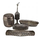 SILVER. Collection of Silver Objects Inc. Judaica.