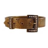 JEWELRY. Victorian Gold Enamel and Seed Pearl