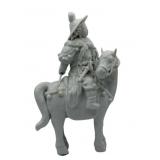Chinese Blanc de Chine Figure on Horseback.