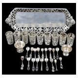 STERLING Assorted Sterling Hollowware and Flatware