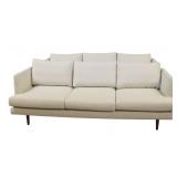 The Sofa Company Pair Of Midcentury Style Settees.