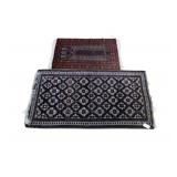 2 Vintage & Finely Hand Knotted Carpets.