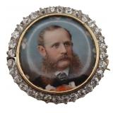 JEWELRY. Signed Matheiu Deroche Gold and Diamond