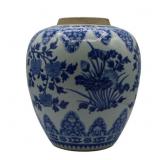 Chinese Blue and White Porcelain Pot.