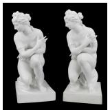 Richard Ginori Venere Della Conchiglia Figures.