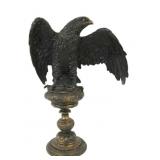 Vintage Gilt & Patinated Bronze Eagle.
