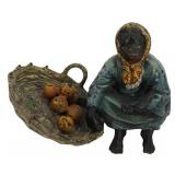 Franz BERGMAN Vienna Bronze Black Orange Seller