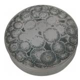 R. Lalique France Marguerites Small Glass Box