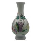 19th Century Chinese Porcelain Famille Rose Vase.