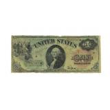 Series of 1869 $1 Legal Tender Rainbow Ace Note