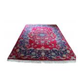 Vintage and Finely Hand Knotted Kerman Carpet