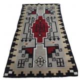 Antique Navajo Rug Carpet.