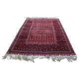 Vintage and Finely Hand Knotted Carpet.