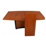 Vintage Parzinger Style Table & Leaf.