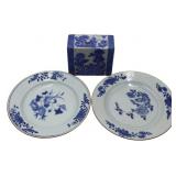 Collection of Chinese Blue and White Porcelains.