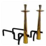 Midcentury Modern Andirons