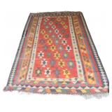 Vintage and Finely Hand Knotted Shiraz Kilm