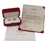 JEWELRY. Pair of Cartier 