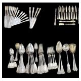 SILVER. Assorted Continental .800 Silver Flatware.