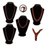 JEWELRY. Collection of Victorian Coral Jewelry.