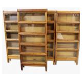 Lot of Antique Barristers Bookcases.