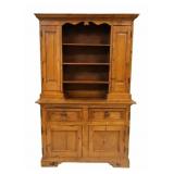 18th/19th Century Italian Step Back Cabinet.