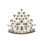 CHRISTOPHER GUY Vintage Silver Metal Fire Screen.