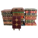 33 Easton Press Leather Bound Books
