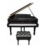 STEINWAY & SONS Model M Grand Ebony Piano