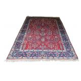 Vintage and Finely Hand Knotted Ardebil Carpet