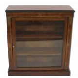 Antique Inlaid & Bronze Mounted Vitrine Cabinet.