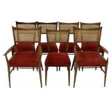 (7) Paul McCobb Cane Back Dining Chairs.