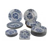 MEISSEN Lot Of Assorted Reticulated Porcelain