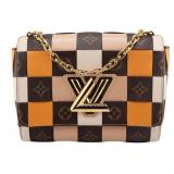 COUTURE. Louis Vuitton Monogram Check Twist MM