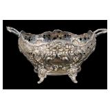 STERLING. Victorian English Silver Basket.
