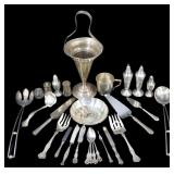 STERLING Assorted Sterling Hollowware and Flatware