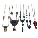JEWELRY. Collection of (5) Statement Necklaces.