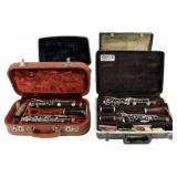 Grouping of Four Clarinets.